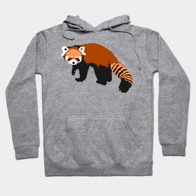 Red Panda Hoodie by stargatedalek